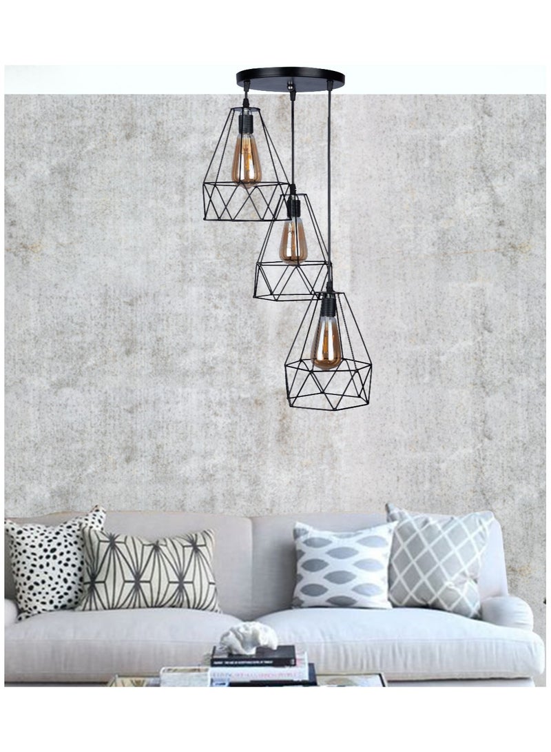 El Rawda Lighting Triple ceiling lamp - Image 2