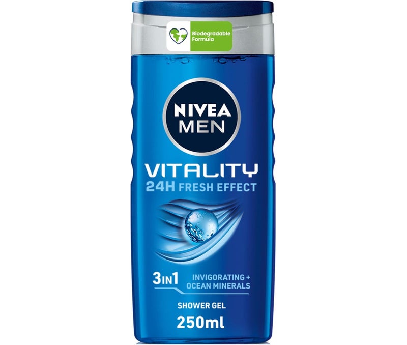 Nivea Men Shower Gel Vitality Fresh - 250ml