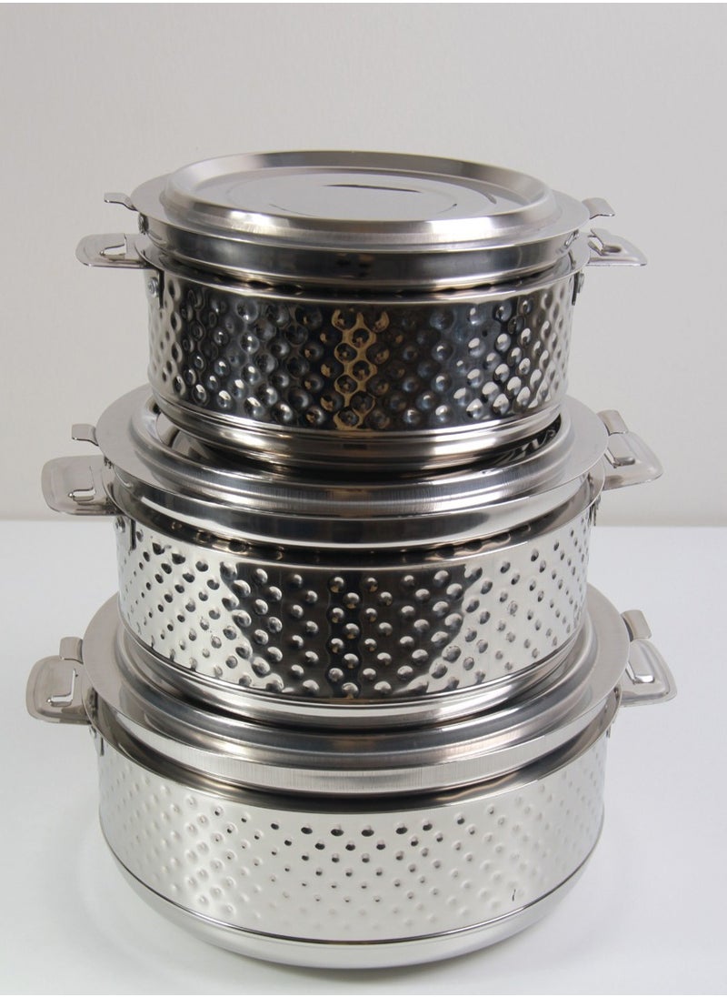 Generic - A set of luxury thermal food containers that preserve heat, elegant design and exquisite appearance (1500, 2500, 3500cm) - Image 1