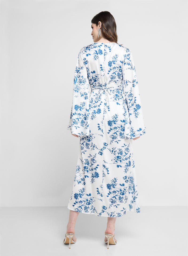 خزانة فستان بطبعة زهور - Image 2