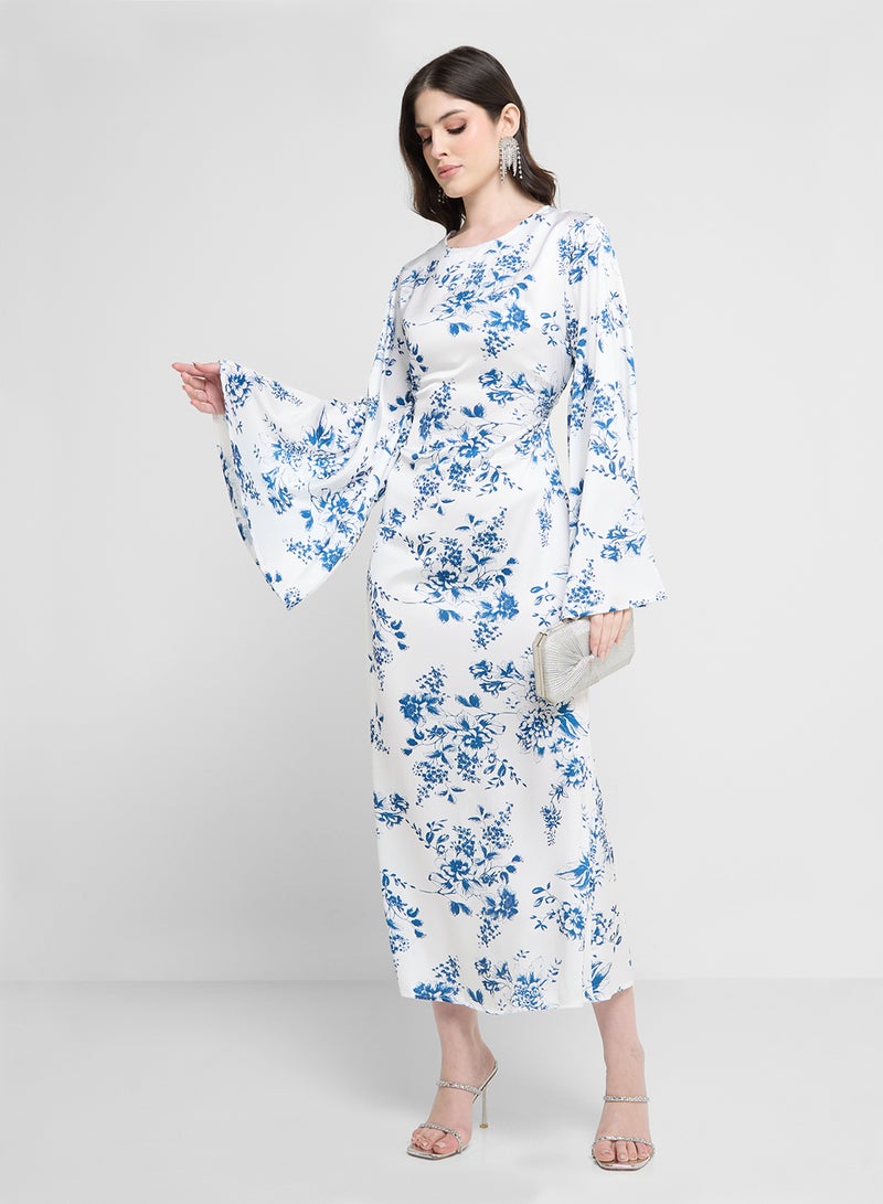 خزانة فستان بطبعة زهور - Image 4