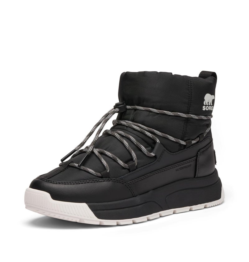 Sorel Women's Whitney III Slip-On Waterproof Winter Boot, Black/Sea Salt, 9 - Image 1