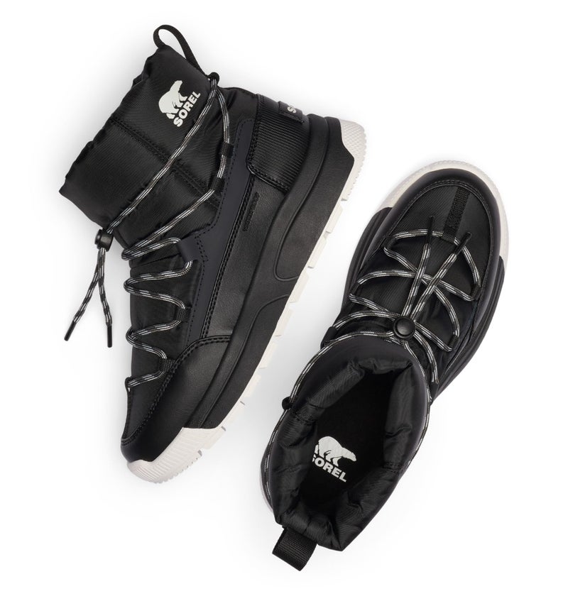 Sorel Women's Whitney III Slip-On Waterproof Winter Boot, Black/Sea Salt, 9 - Image 5