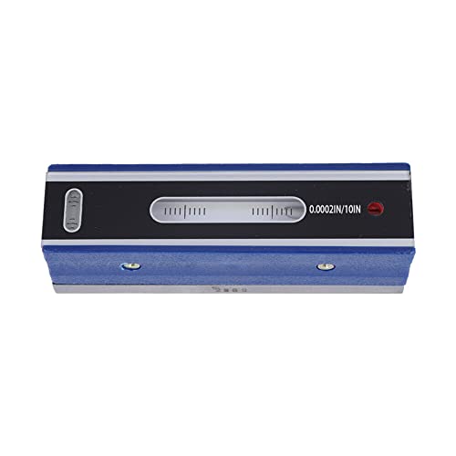 kimllier 6" (150mm) Accuracy Level, Accuracy 0.02mm/m Strip Level with Wooden Box Used to Test the Flatness and Horizontal Position of Equipment - Image 4