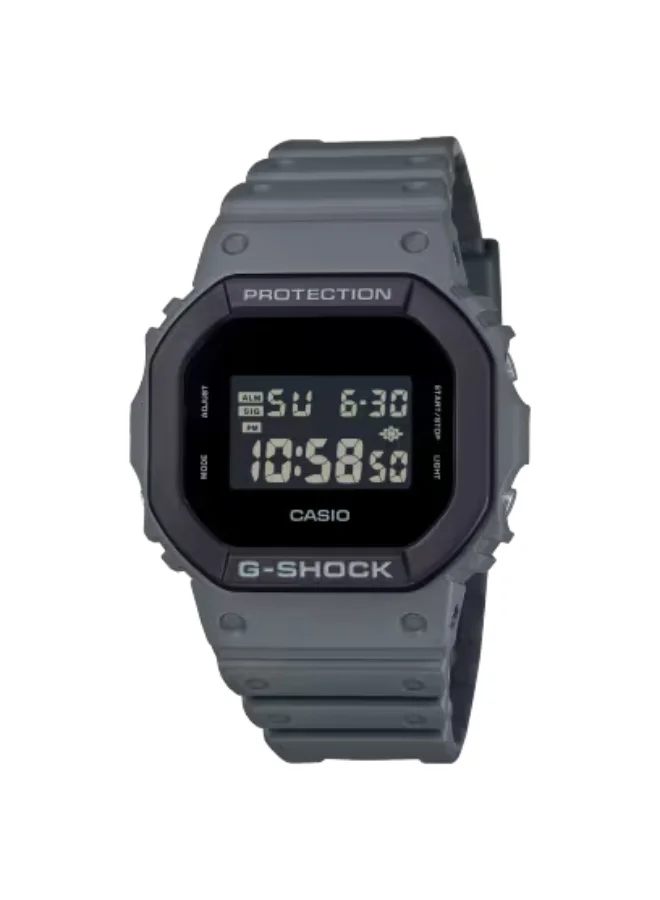 جي شوك ساعة رقمية رجالية من الراتنج DW-5610UU-8DR - 43.8 مم