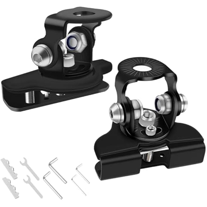 ELEPHANTBOAT 2 Pcs Car Hood Light Bar NonDestructive Fixing Bracket Waterproof Adjustable Spotlight Led Work Light Base - Image 2