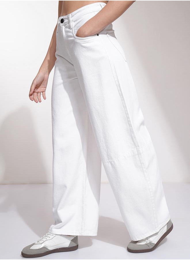 Tokyo Talkies High Rise Loose Fit Stretchable Jeans by Styli  - Image 3