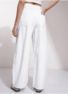 Tokyo Talkies High Rise Loose Fit Stretchable Jeans by Styli  - Image 2