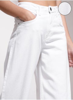 Tokyo Talkies High Rise Loose Fit Stretchable Jeans by Styli  - Image 4
