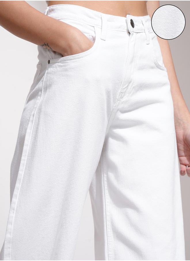 Tokyo Talkies High Rise Loose Fit Stretchable Jeans by Styli  - Image 4