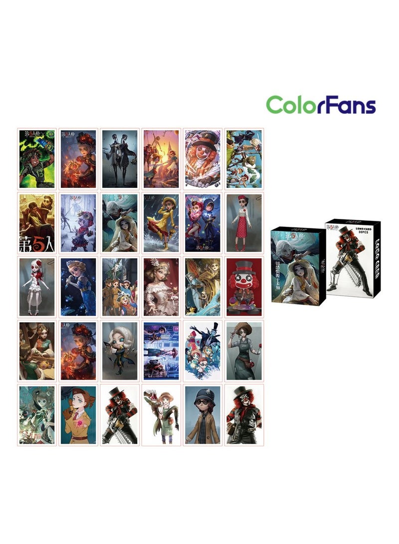 Color Fans 30 قطعة هوية Ⅴ بطاقة لومو أنيمي لطيفة - Image 1