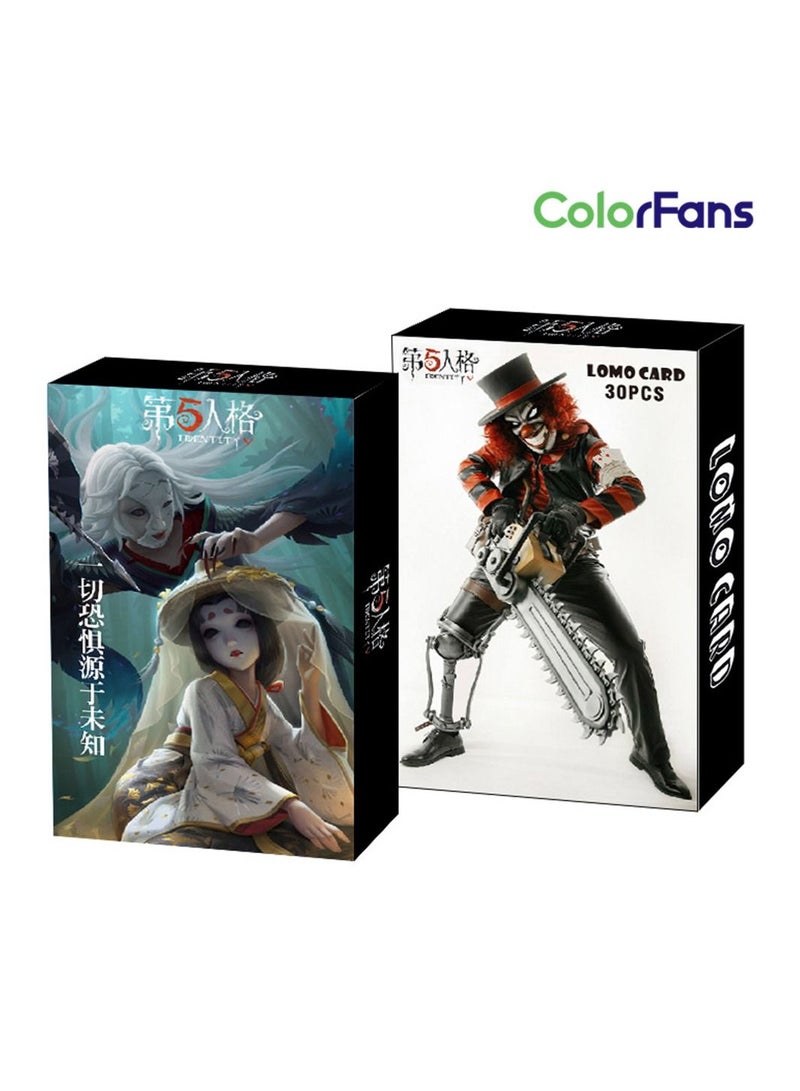 Color Fans 30 قطعة هوية Ⅴ بطاقة لومو أنيمي لطيفة - Image 2