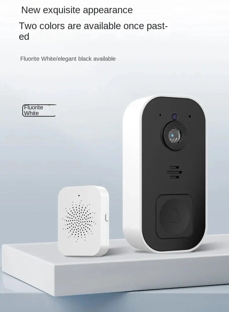 Intelligent Waterproof Visual Doorbell Wireless Remote Home High-Definition Night Vision Monitoring Video Intercom Doorbell - Image 1