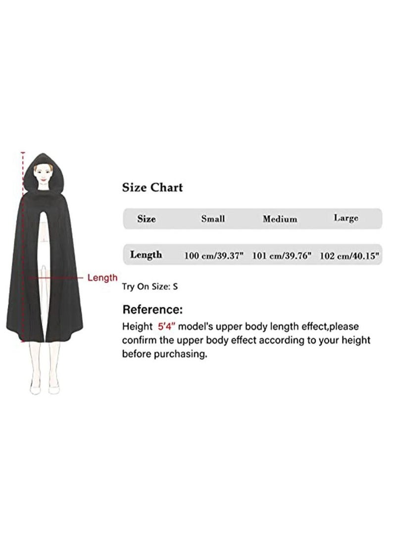 NIBEMINENT Halloween Pirate, Wizard, Death, Cape, Cape, Warrior role-playing - Image 2