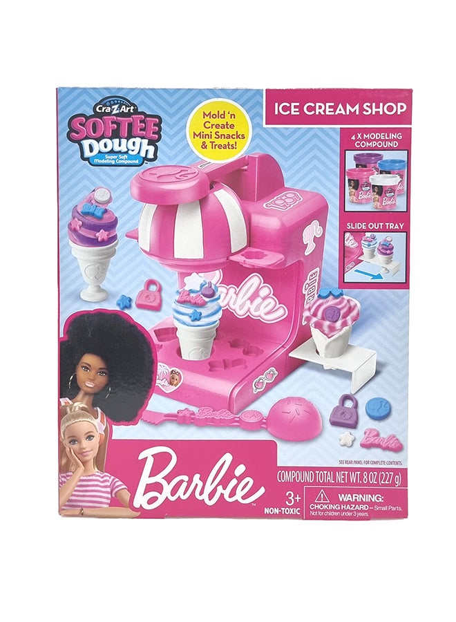 Barbie باربي محل الآيس كريم بالعجين الناعم - Image 1