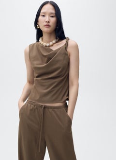 MANGO Bow Straight Fit Pants  - Image 3
