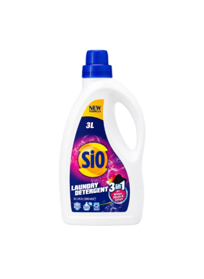 SIO LAUNDRY DETERGENT 3IN1 3L - Image 1