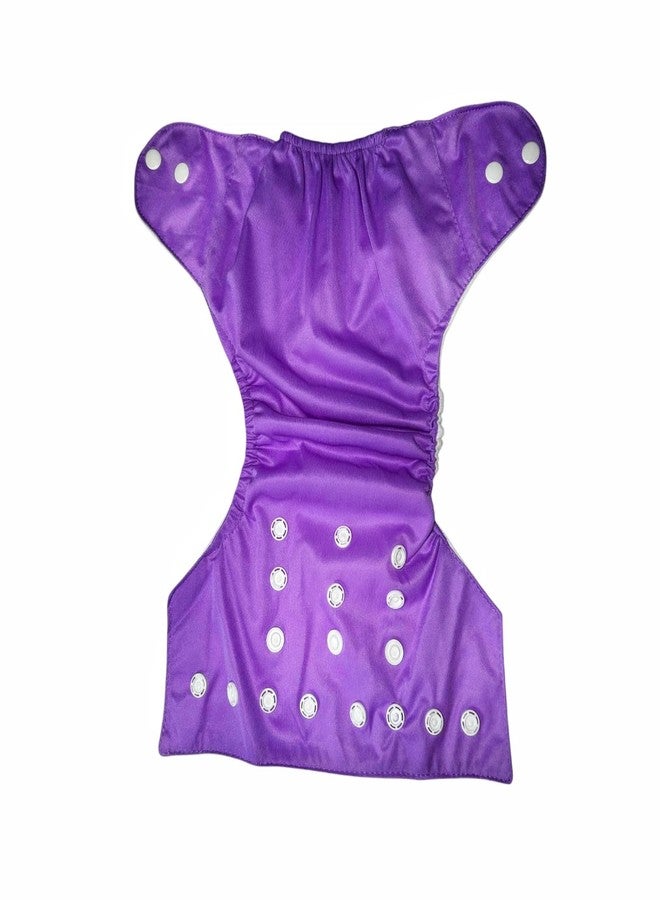 Dumbledo Lite Cloth Diaper with Cotton Insert (Pack of 3) | Dry Feel and Comfortable | Reusable & Washable | Travel Friendly | Everyday Diapering Essential | 3 Months - 2 Years | Unisex Baby - Image 3