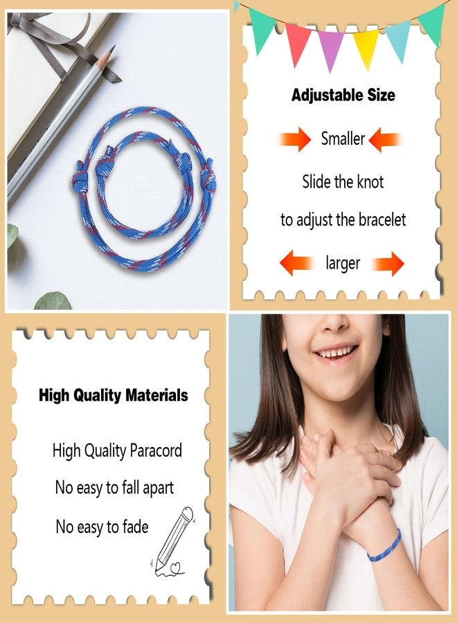 Tirdkid Back to School Gifts Mommy and Me Bracelets Kindergarten School Supplies First Day of School Bracelet Adjustable Bracelets for Girls Boys Gift - Image 5