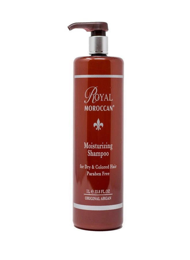 Royal Moroccan Moisturizing Shampoo | Dry Hair Shampoo for Color Treated & Frizzy Hair Argan Oil Hair Products (1000 ml 33.8 oz) - Image 1