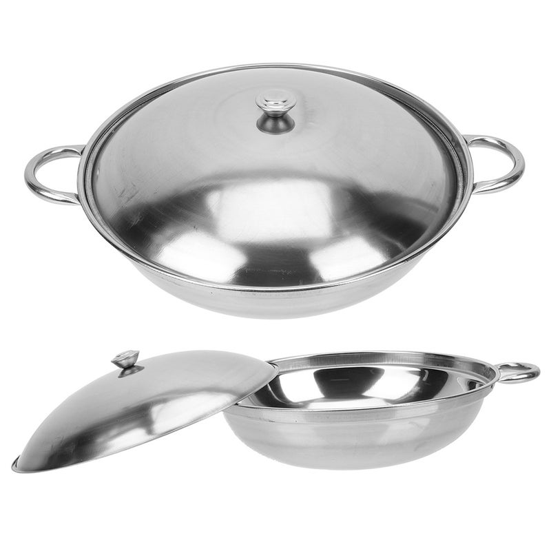 🍳 مقلاة شابو سميكة بمقبضين لسهولة الحمل والاستخدام المنزلي - Image 4