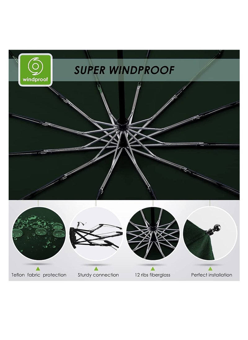 Excefore - Umbrella - Umbrella for Men, Umberallas for Rain Big Size Men, Windproof Umberalla Large for Man,Women,Kids,Girls,Boys，with Auto Open and Close - Image 1
