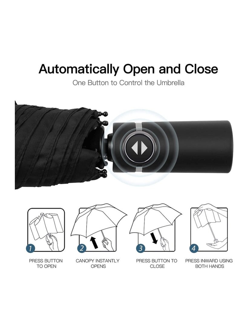 Excefore - Umbrella - Umbrella for Men, Umberallas for Rain Big Size Men, Windproof Umberalla Large for Man,Women,Kids,Girls,Boys，with Auto Open and Close - Image 1