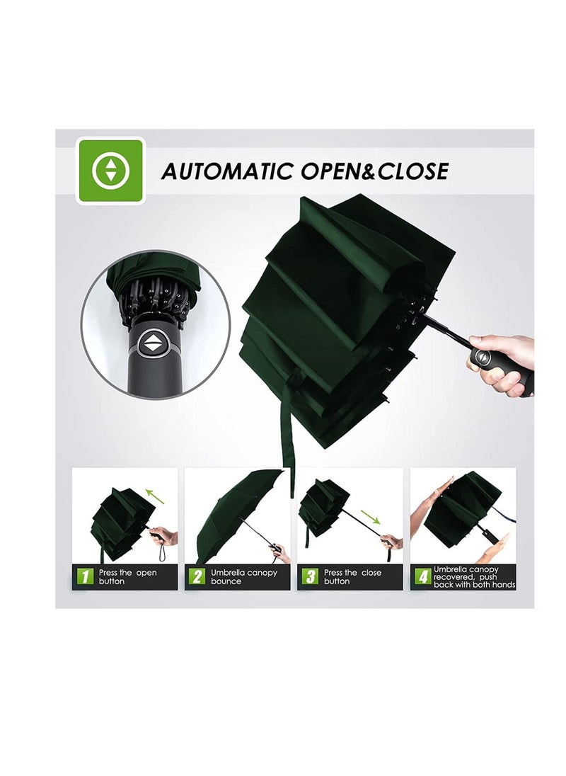 Excefore - Umbrella - Umbrella for Men, Umberallas for Rain Big Size Men, Windproof Umberalla Large for Man,Women,Kids,Girls,Boys，with Auto Open and Close - Image 1