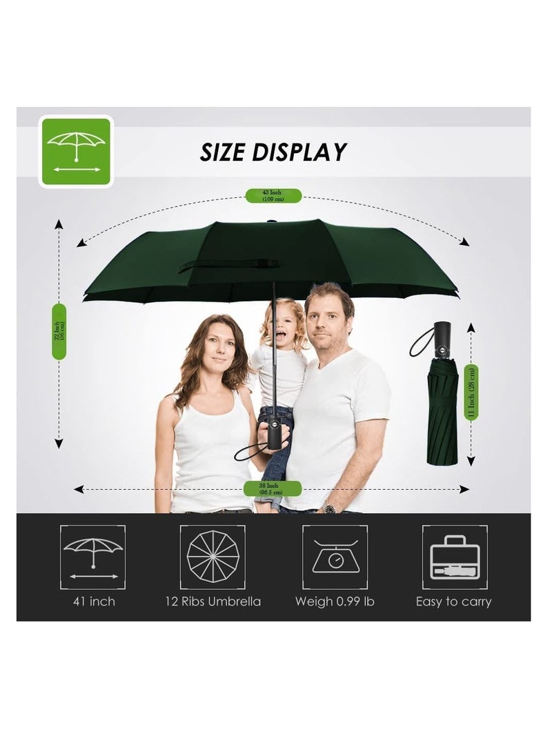 Excefore - Umbrella - Umbrella for Men, Umberallas for Rain Big Size Men, Windproof Umberalla Large for Man,Women,Kids,Girls,Boys，with Auto Open and Close - Image 1