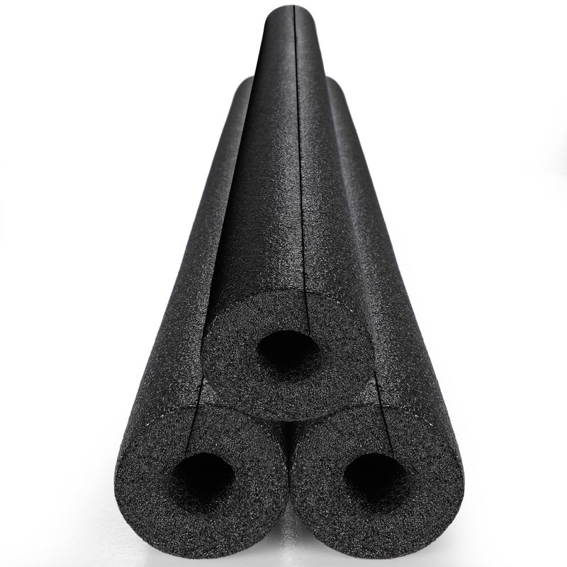 Pangda 3 Pack Pool Noodles 55 Inch Foam Noodles Swim Clamp Jumbo Hollow Foam Large Pre Slit Clamp Protection for Swimming Floating Craft Projects Padding BumperBlack - Image 2