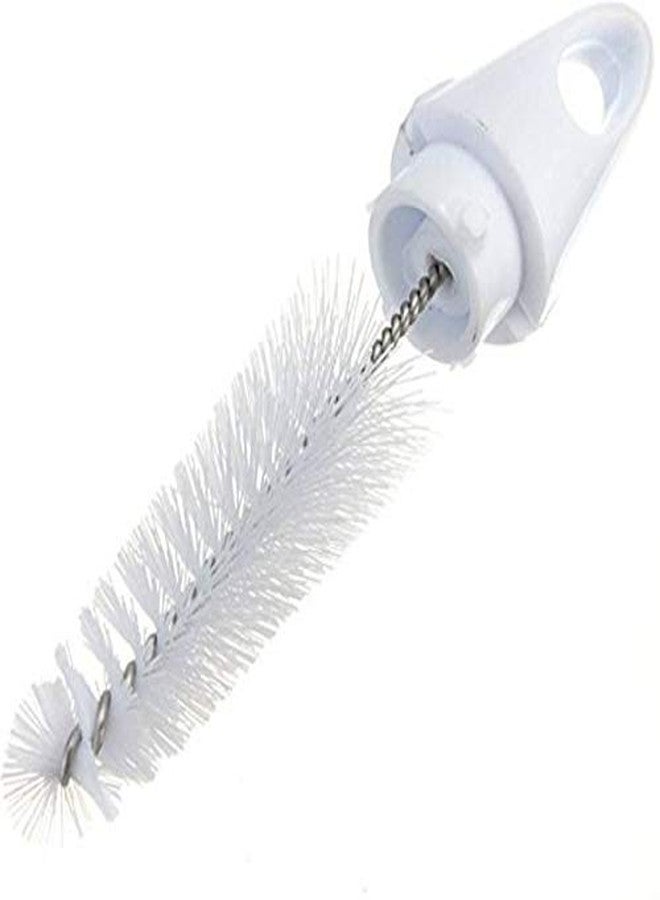 Gilli Shopee Rotary Feeding Bottle Brush with Nipple Brush 360 Degrees ROTATIONAL Freedom for Cleaning Your Baby Feeding Milk Bottles Thick BRISTLED for Good (Orange) - Image 4
