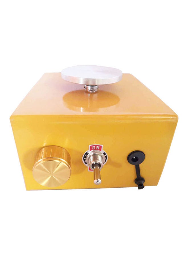 Mini Electric Pottery Wheel Machine Set Yellow 13x15x8.5cm - Image 4