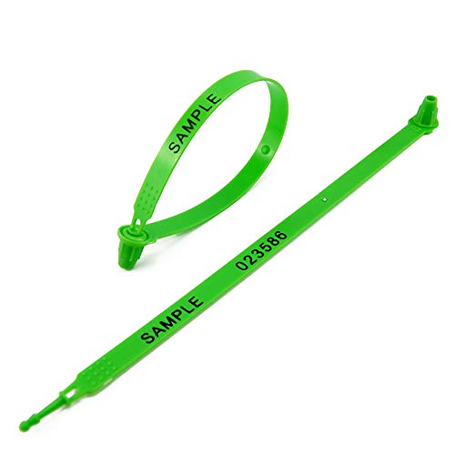 EASY 1000 Plastic Security Tamper Trailer Truck Shipping Container Seals (Green) - Image 4