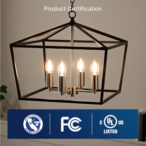 FLSNT 60W Equivalent LED Chandelier Light Bulbs, Dimmable, E12 Base, Clear B11 LED Filament Candelabra Bulbs, 2700K Soft White, 6 Pack - Image 5