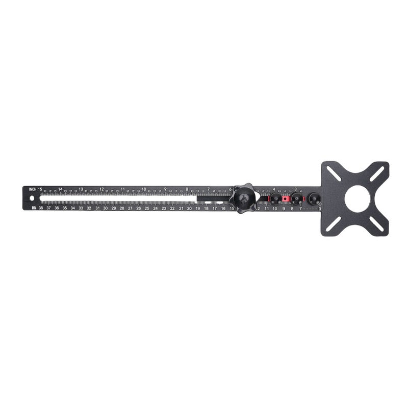 Router Milling Groove Bracket Aluminum Alloy Multi Functional Router Circle Cutting Guide for Woodworking - Image 4