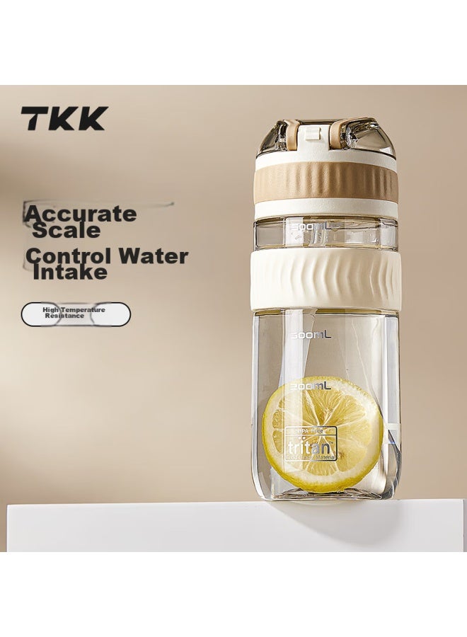 TKK كوب القش Tkk للنساء الحوامل وبعد الولادة، كوب ماء متدرج مقاوم للسكر، مقاوم للحرارة، مناسب للأمومة، بعد الولادة، كبار السن طريحي الفراش أو الشرب أثناء الاستلقاء - Image 4