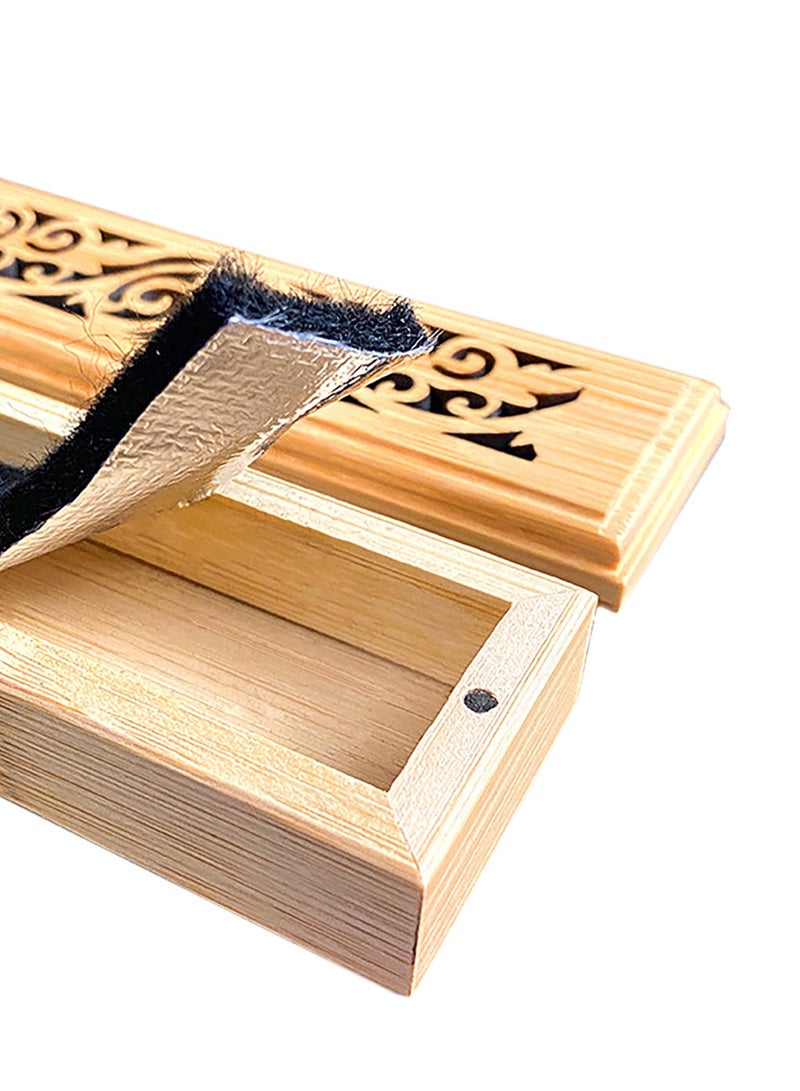 بخورى مبخرة عصا البخور الخشبية من الخيزران رقم 1، حامل عصا البخور، لديكور المنزل، ديكور المكتب، اليوغا، المشاعر الإيجابية - Image 4