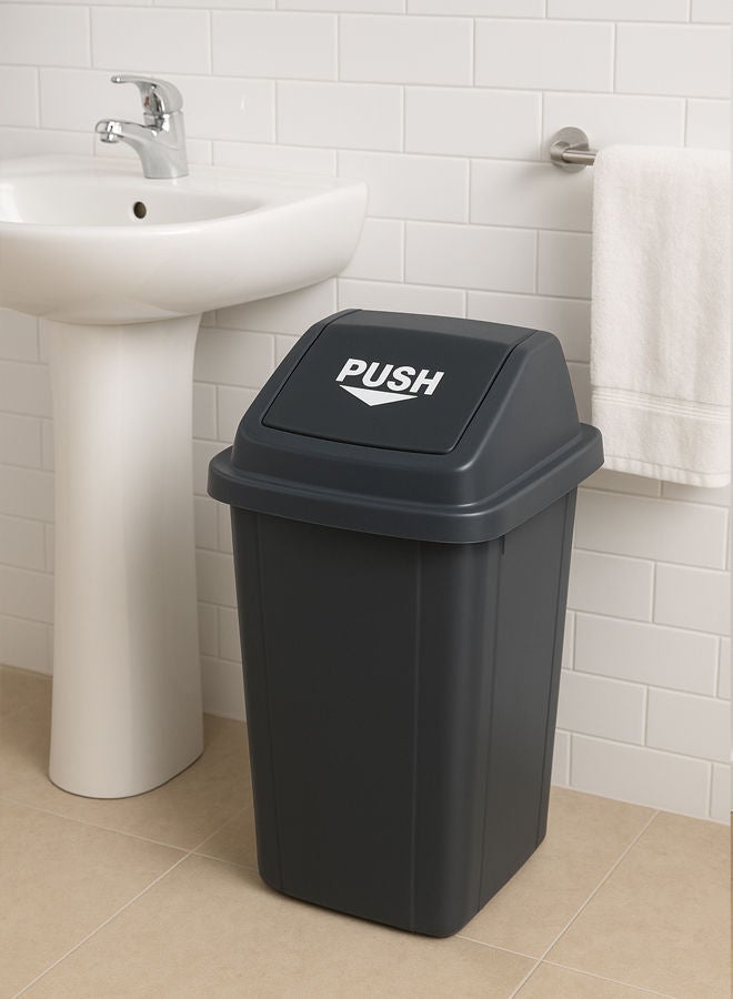 cleaning superstore 60L Quadrate garbage can GREY - Image 4