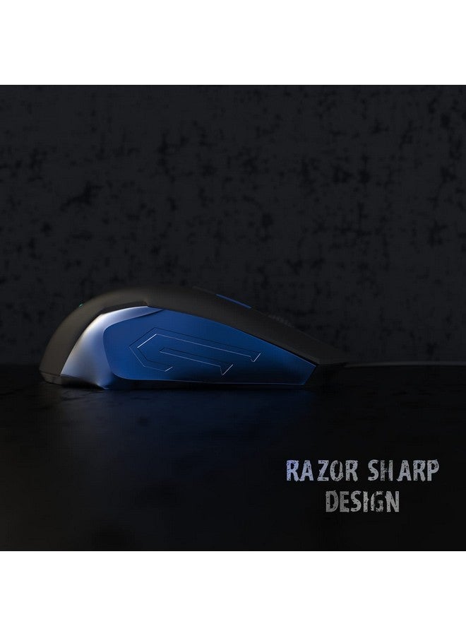 ARCTIC FOX فأرة الألعاب السلكية Arctic Fox مع أضواء تنفس و DPI تصل إلى 3600 - Image 5