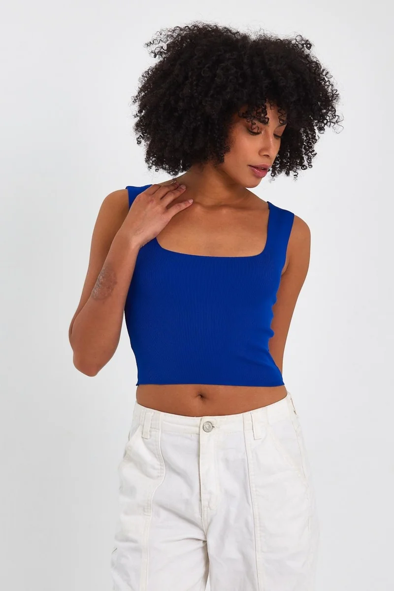 Alexander Gardi Square Neck Crop Undershirt (A90779-S)