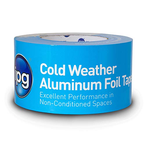 IPG Cold Weather Aluminum Foil Tape 2 x 50 yd Silver Single Roll