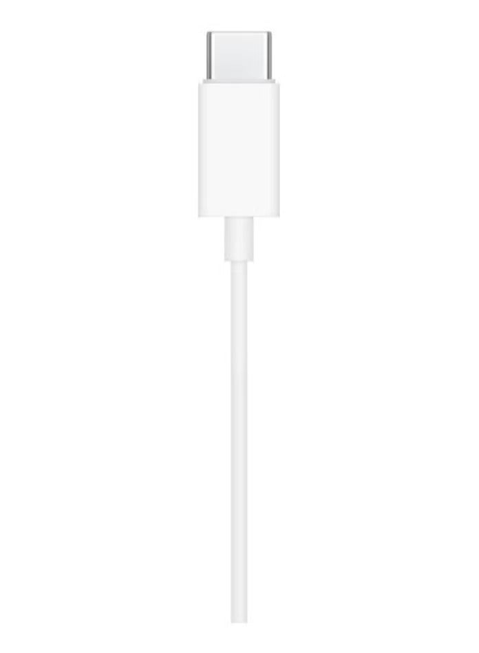 OasisLink Type-C Wired Earphones – In - ear, Microphone, for iPhone 15/Android (White, Crystal Case)  - Image 5