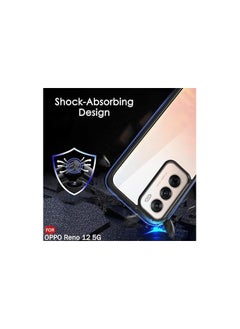 Generic Bumper Protective Case for Reno 12 Silicone TPU Bumper Ultra Durable Ultra-Safe Camera Optimum Solution Black  - Image 4