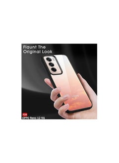 Generic Bumper Protective Case for Reno 12 Silicone TPU Bumper Ultra Durable Ultra-Safe Camera Optimum Solution Black  - Image 3