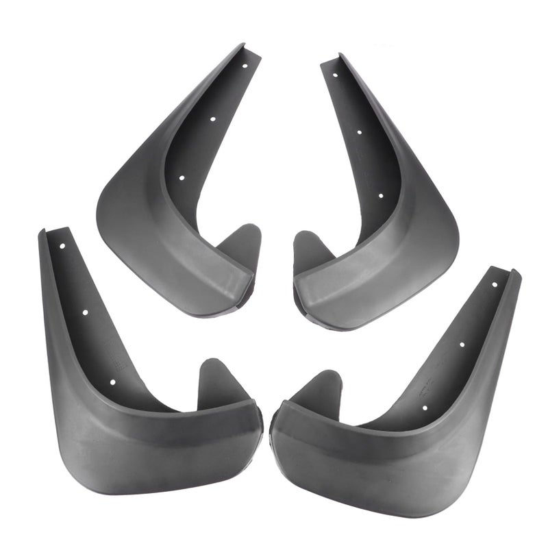 4pcs Car Mud Flaps Plastic Tire Guards Protective Mudguards Easy Installation - Image 2