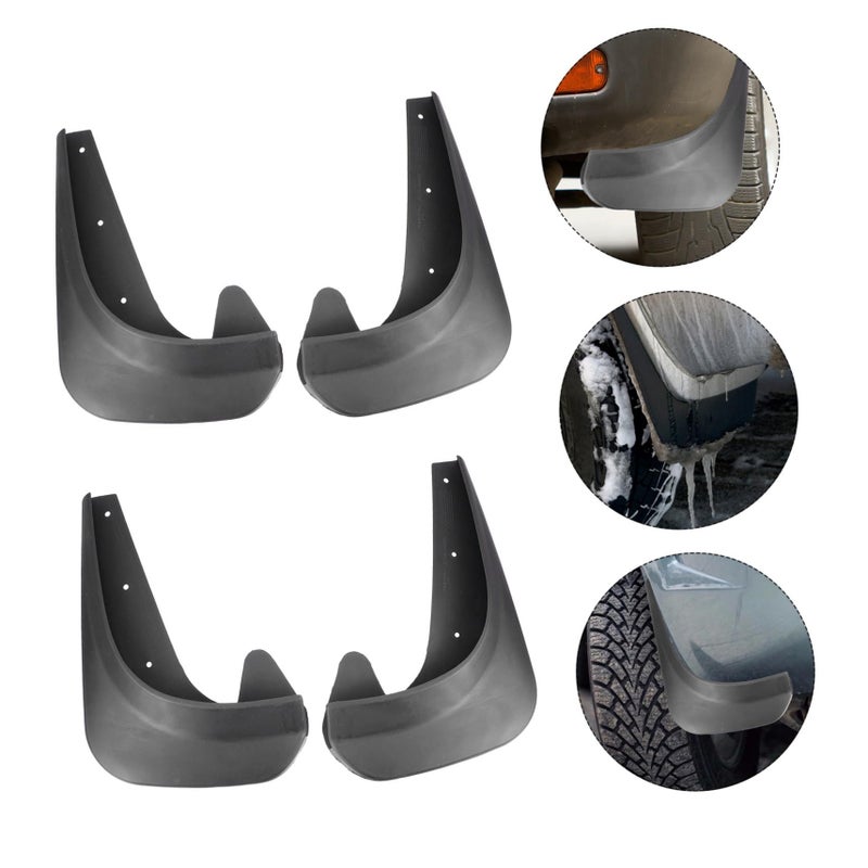 4pcs Car Mud Flaps Plastic Tire Guards Protective Mudguards Easy Installation - Image 4