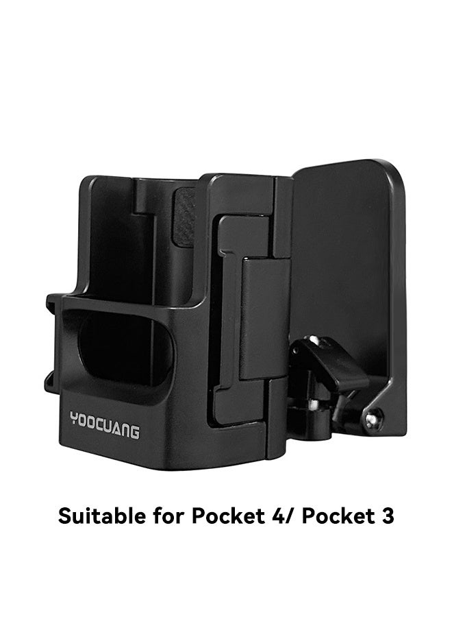 DJI Osmo Pocket 4/ Pocket 3 Multi-Angle Magnetic Quick Release Frame Cage PC 83g, Vlogging Light Mic Mount Accessory - Image 1