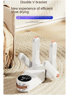 AROAQ Four Racks Electronic Shoe Dryer Intelligent Constant Temperature UV Foldable Scalable Timing Shoe Dryer 220V  - Image 3