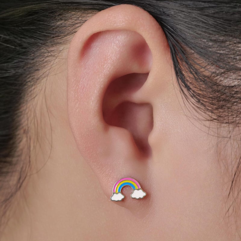 Limerencia Hypoallergenic G23 Implant Grade Titanium Screw Back Earrings Tragus 20G Helix F136 Piercing Post for Sensitive Ears Cartilage - Image 2