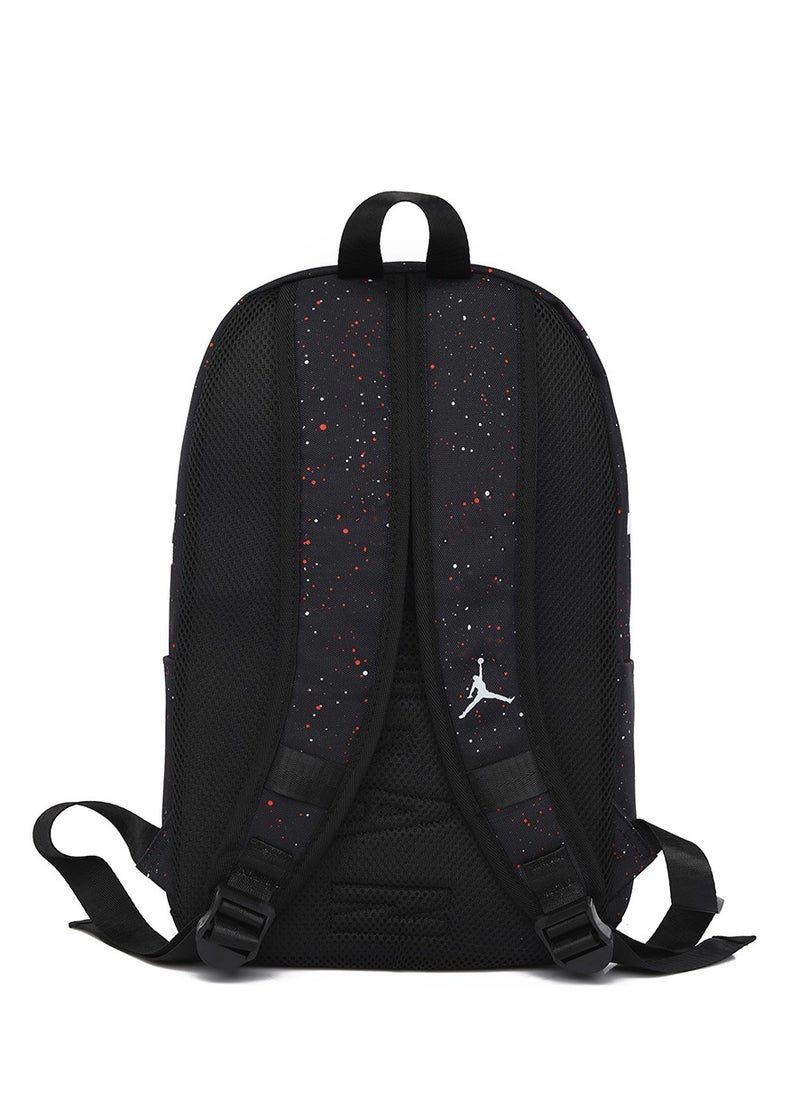 Jordans - 【School season】 Printed Large Capacity Zipper Backpack School Bag Student Backpack Classic Backpack Laptop Backpack Colorful Backpack - Image 1